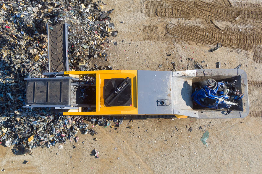 Arjes Model Vz950 Titan - Track Slow-speed Shredder